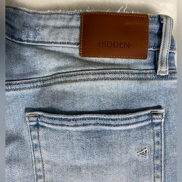 Hidden Los Angeles Distressed High Rise Wide Leg Womens Jeans. Size 30. … - Picture 5 of 10